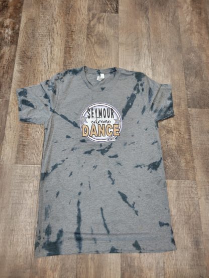 Adult Black and Blue Tye Dye